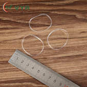批发6024TPU透明加宽橡皮筋橡皮圈橡胶圈耐高温防老化无卤无硫