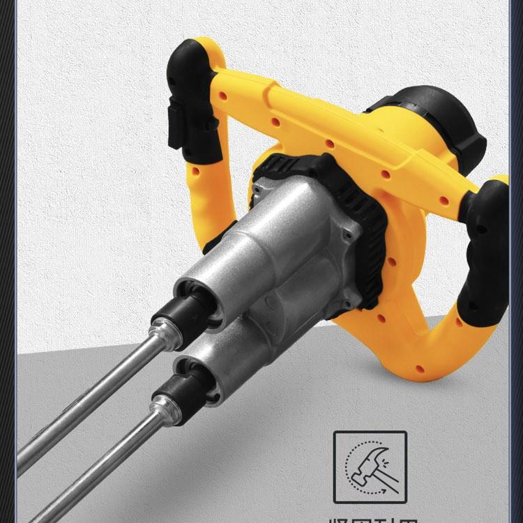 大电动搅机腻子水泥肉馅粉混泥土打灰加机油漆涂拌料460搅拌器乳