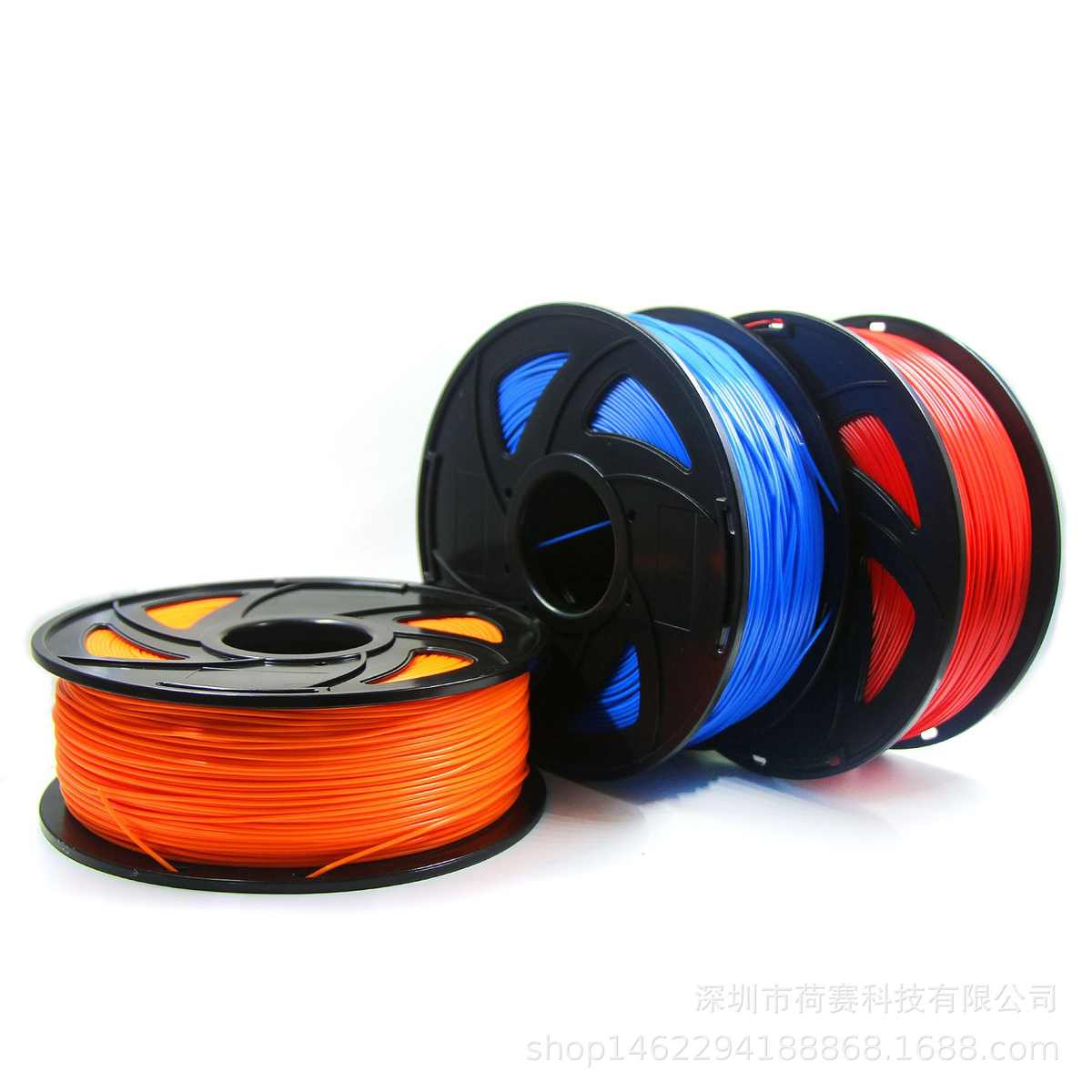 3D打印机 PLA ABS耗材 不堵头3d打印丝 1KG 1.75mm 3.0mm耗材