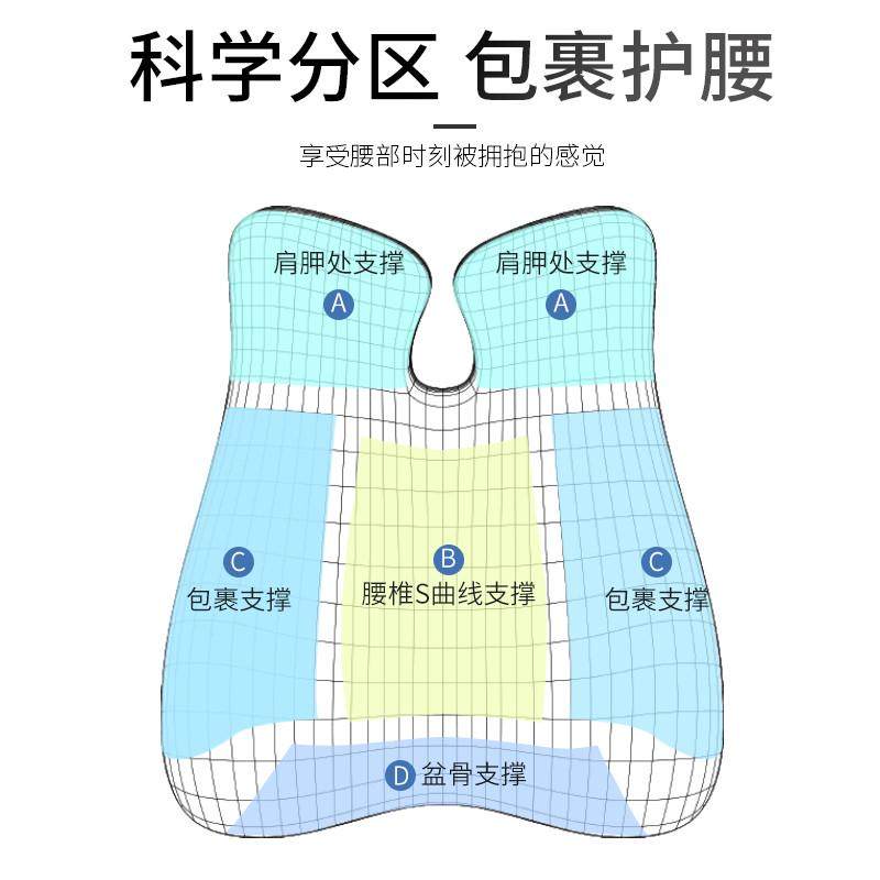 款腰加高腰枕腰棉靠垫 靠枕新款靠椅子回弹靠垫办公室 记忆腰护慢,居家布艺,靠垫/抱枕,淘宝优惠券,粉丝福利购,淘宝优惠卷