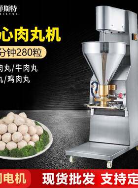 全自动肉丸成型机家用绞肉机丸子制作器猪肉丸鱼丸牛肉丸成型机