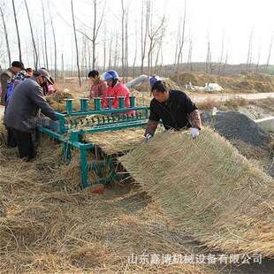 自动锁边编制机 1.2米保温稻草被机 芦苇秸秆电动草帘机 云南