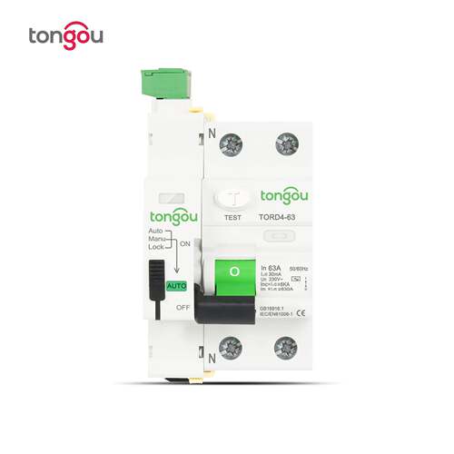 AC型漏电保护断路器自动重合闸漏电重合闸断路器2P230V6KA63A