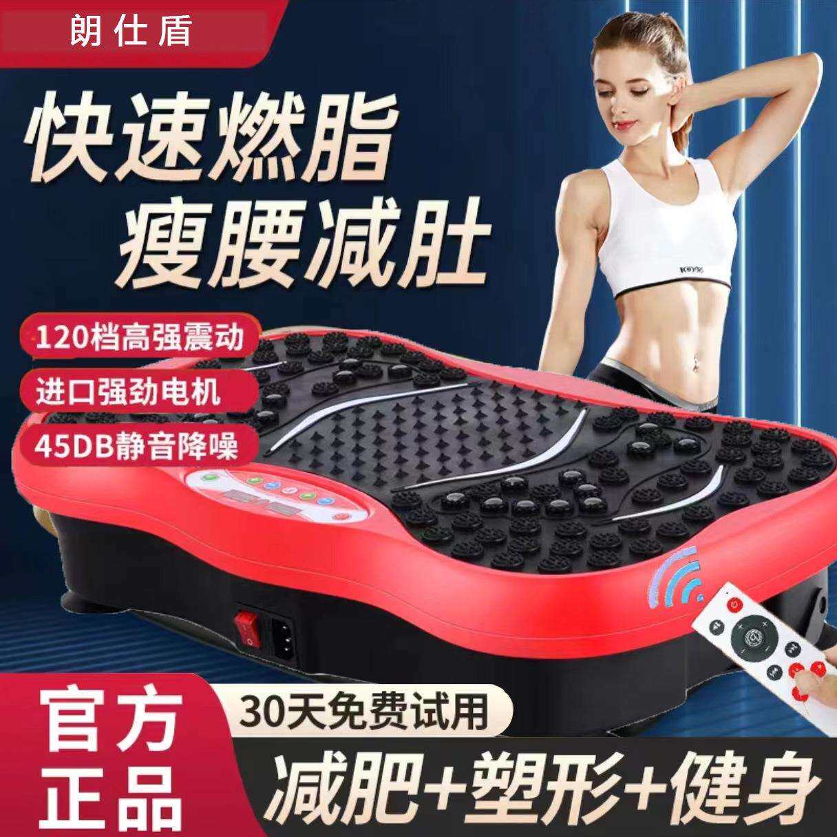 小迷你家用甩脂机抖抖机 懒人甩脂机智能震动健身站立式抖抖机