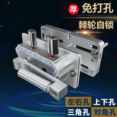 衣架手摇器通用升降器配件摇手器绞盘理线 线盒免打孔上下孔斜孔