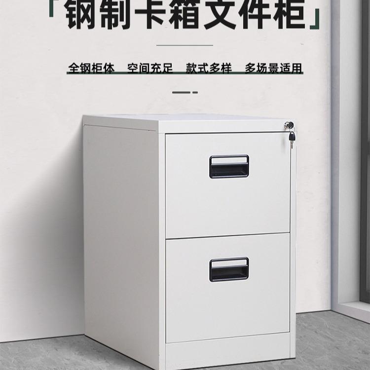 白色挂劳柜立式抽屉柜办公资料柜带锁凭证柜多功能办公柜文件柜