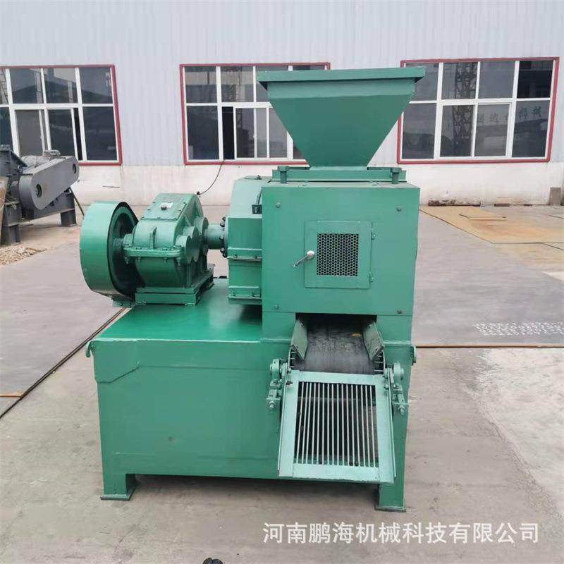 360型碳粉对辊挤压制球煤沫子压球成型设备煤面碳粉兰炭粉压球