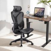 人体工学椅可躺简约现代家用电脑椅子久坐不累高端舒适办公椅