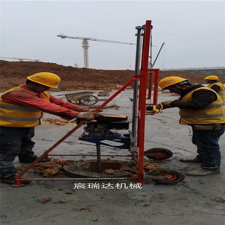 清桩芯孔掏土机建筑工地挖管桩泥工具电动和手动打桩螺旋钻地机