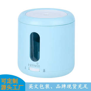 廠家批發(fā)學(xué)生半自動(dòng)刨筆機(jī)轉(zhuǎn)筆刀 tenwin電動(dòng)削鉛筆卷筆刀 TW8035