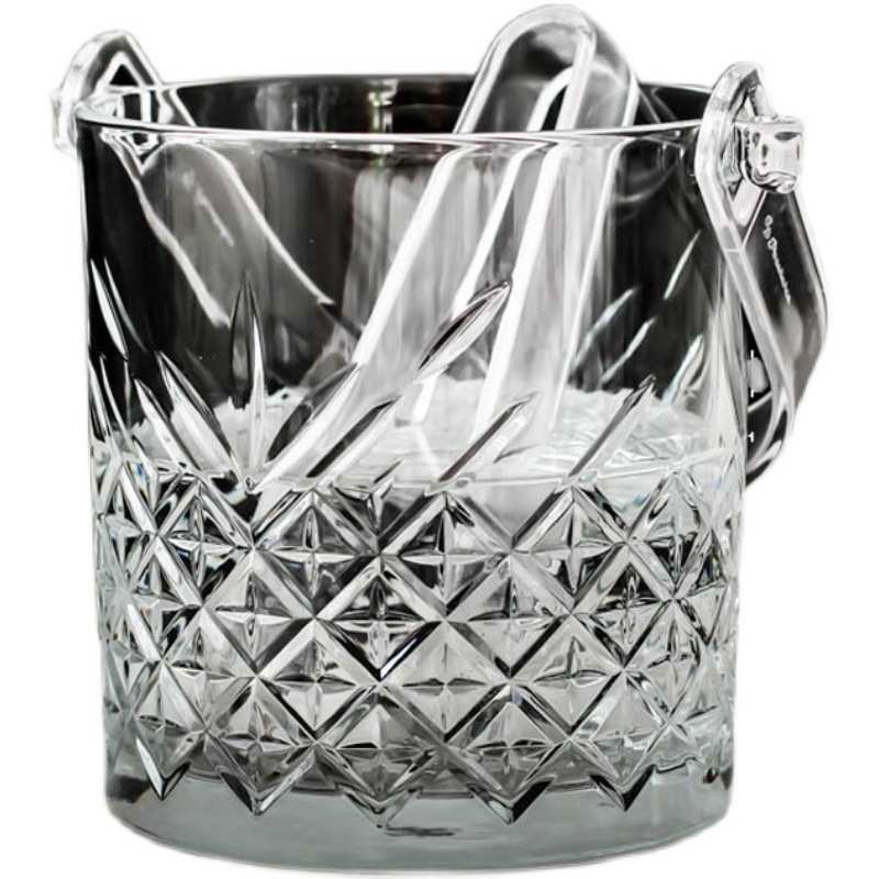 进口帕莎玻璃冰桶冰块桶盛冰KTV酒吧欧式冰块桶香槟桶带冰批发