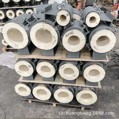 L1 L2 保冷管托支吊架 保冷管托双抱箍 隔热管托 聚氨酯保冷管托