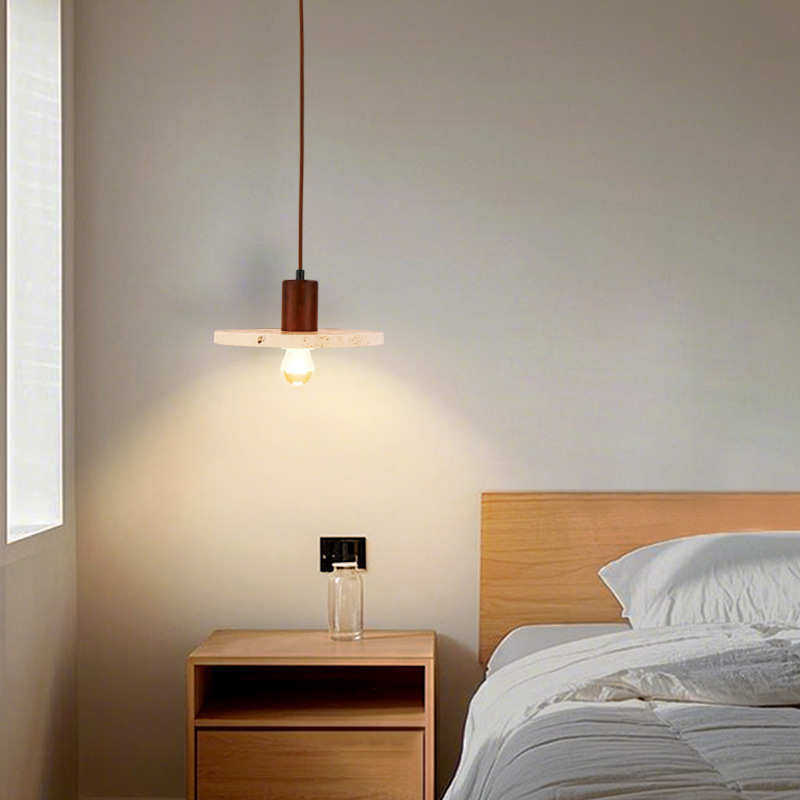 黄洞石卧室床头吊灯侘寂风客厅背景墙复古田园民宿餐厅创意小吊灯,家装灯饰光源,客厅吊灯,淘宝优惠券,粉丝福利购,淘宝优惠卷