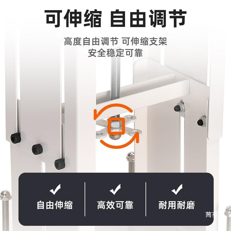 振动盘支架底座伸缩可调节升降支架台加厚防滑自动化送料盘底座托