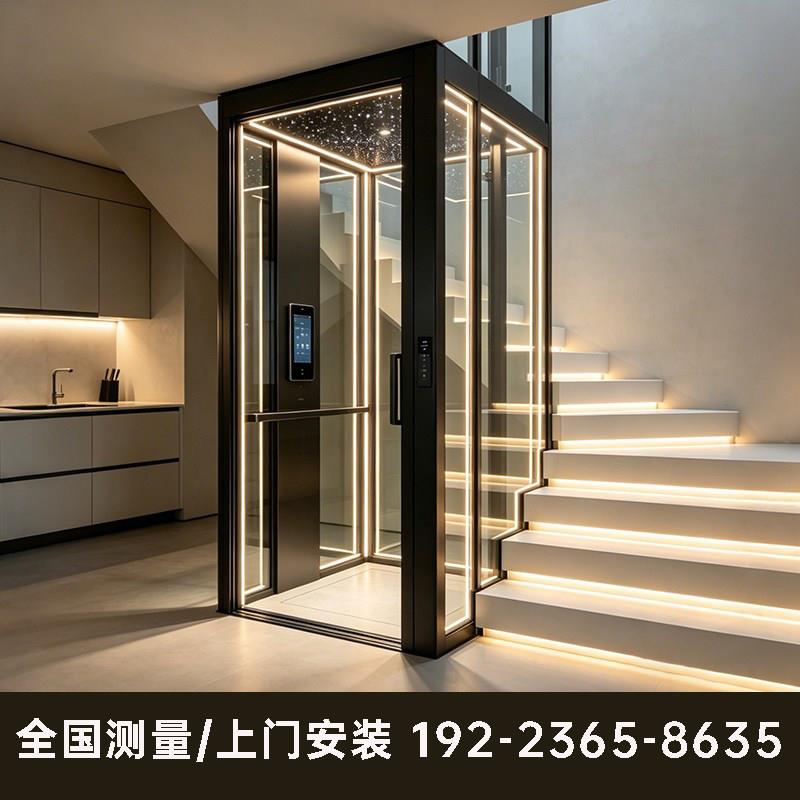 家用电梯二层三四五层复式别墅室内外液压曳引自建房观光商用电梯图片