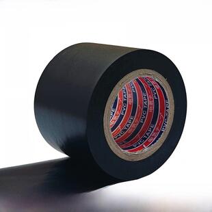 加宽5cm电工胶带Pvc绝缘胶带阻燃超粘管耐高温防水电工胶带黑色