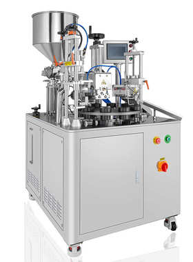 灌装封尾机009S双管灌装封尾设备 子母管灌装机 封尾机