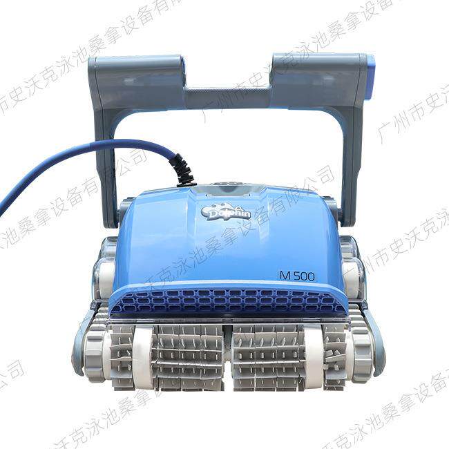 原装进口海豚游泳池全自动吸污机吸尘器水龟M500可爬墙水下机器人