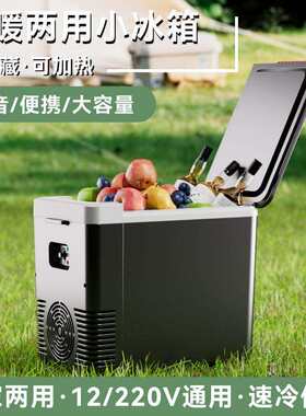 车载冰箱车家两用12V24v伏大货车通用汽车制冷迷你小型冷藏暖冰箱