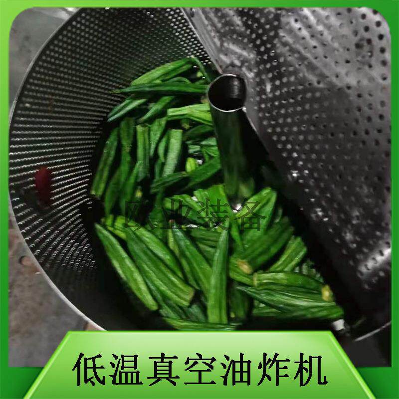 厂家热卖大型商用真空油炸机薯片加工生产线油水分离炸锅创业机器