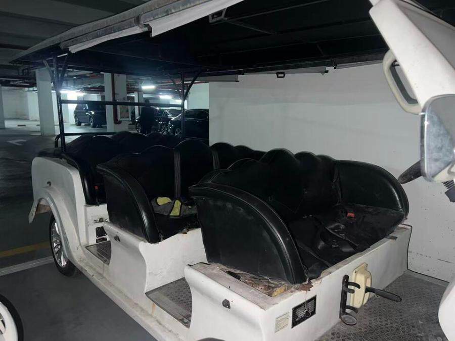 4月1日惠州某公司名下的观光车两辆网络拍卖公告