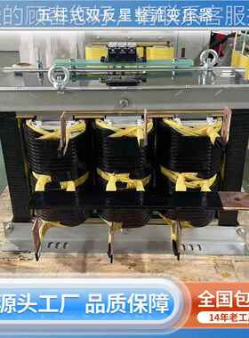 三相JSSG-50K五柱式六相双反星整平流压器输入变D输出Y11Y11 自带