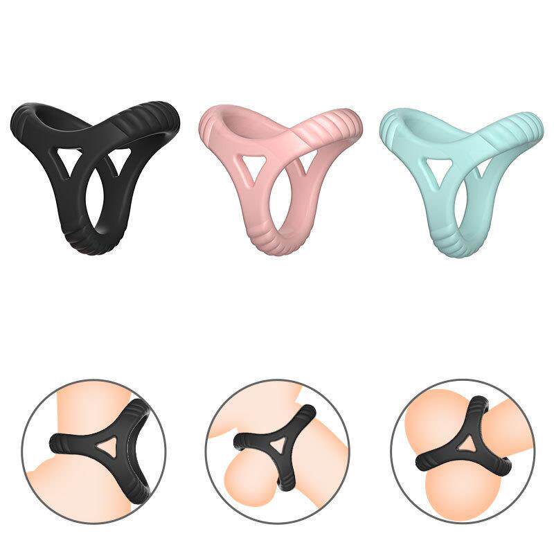 An elastic ring that can prolong sexual intercourse duration