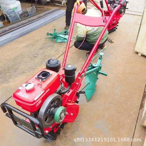 小型开沟松土机春季菜园耘锄耙地微耕机汽油柴油施肥播种微耕机