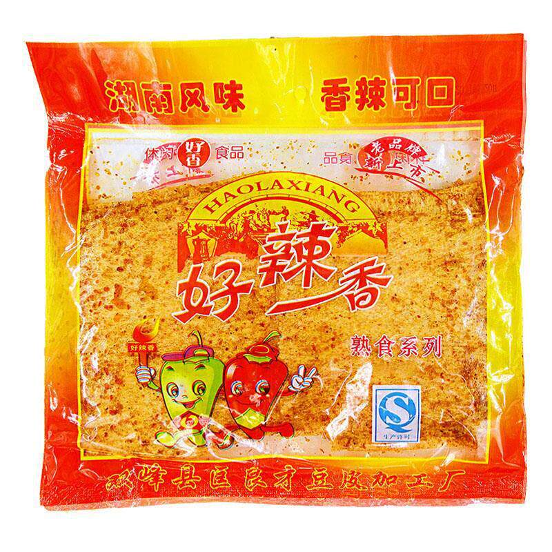 湖南双峰特产好辣香麻辣片90克 豆皮辣片儿时怀旧零食麻辣片辣条