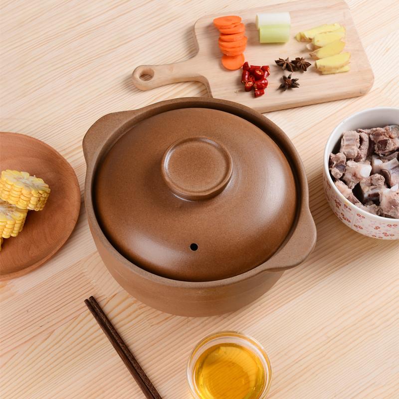 平定砂锅煲仔饭陶瓷煲熬汤堡明火耐高温小沙锅石炖锅家用燃气无釉