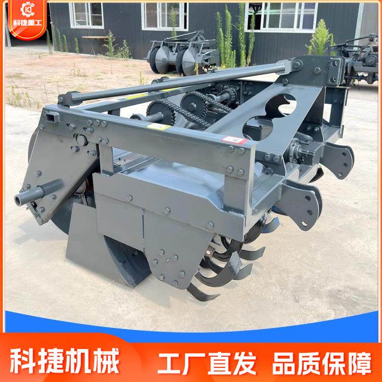 拖拉机带草莓起垄机大葱大姜开沟机排水施肥农用培土打埂器