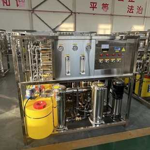 RO双级反渗透设备水处理直饮水 离子水超纯水电子化工EDI净水设备