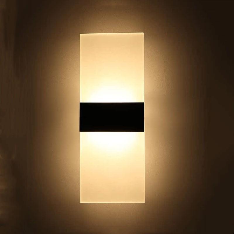 新款中式壁灯卧室楼梯客厅现代简约创意led具墙画走廊过道床头灯
