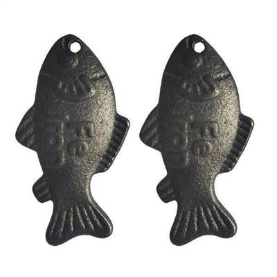 2pcs Iron Fish Cooking Tool To Add Iron Supplement Fish