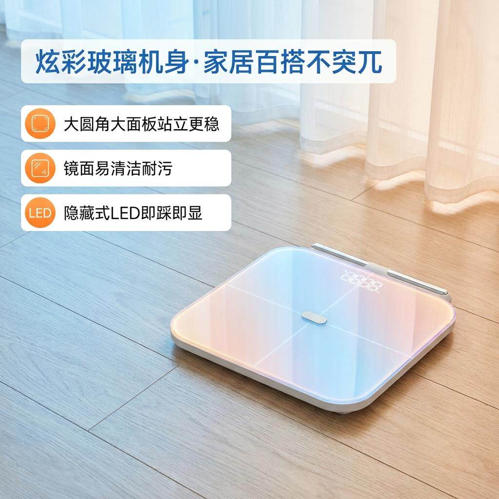 【新品上市】雅顶华X3体脂秤蓝牙智能减脂健康电子秤八电极体重计