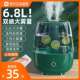 加湿器家用静音卧室6.8L大雾量办公室桌面宿舍孕妇婴儿空调房遥控