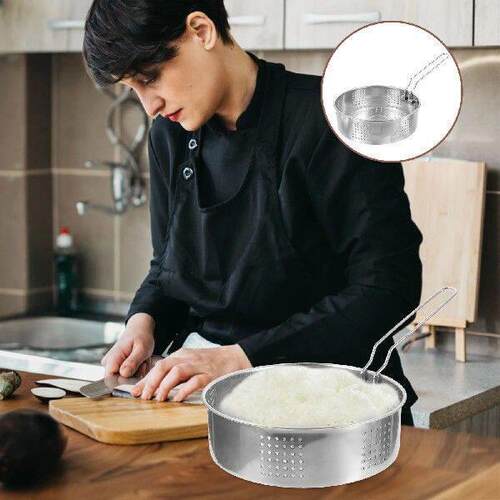 Stainless Steel Steaming Basket Vegetable Dim Sum Tray Food