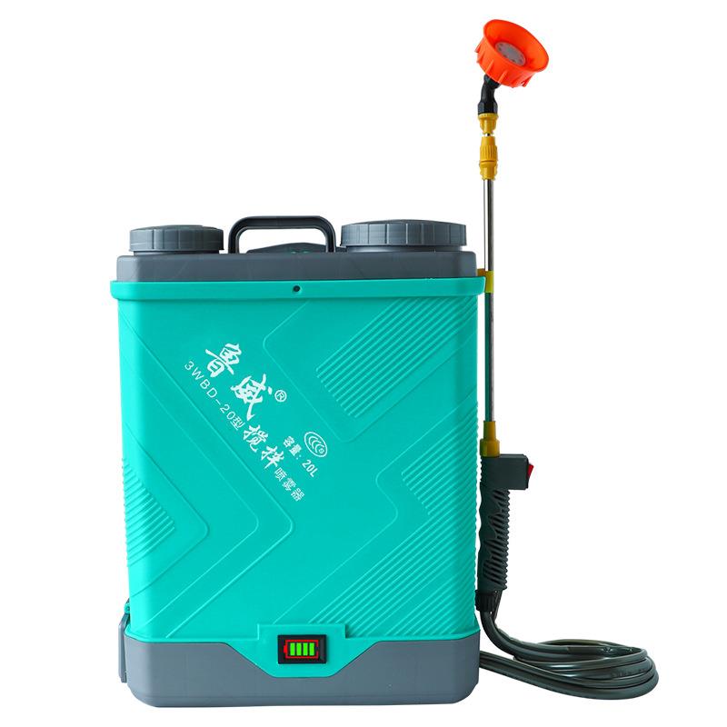 电动喷雾器带搅拌功能搅肥器新型背负式高压充电式农用喷壶喷雾器