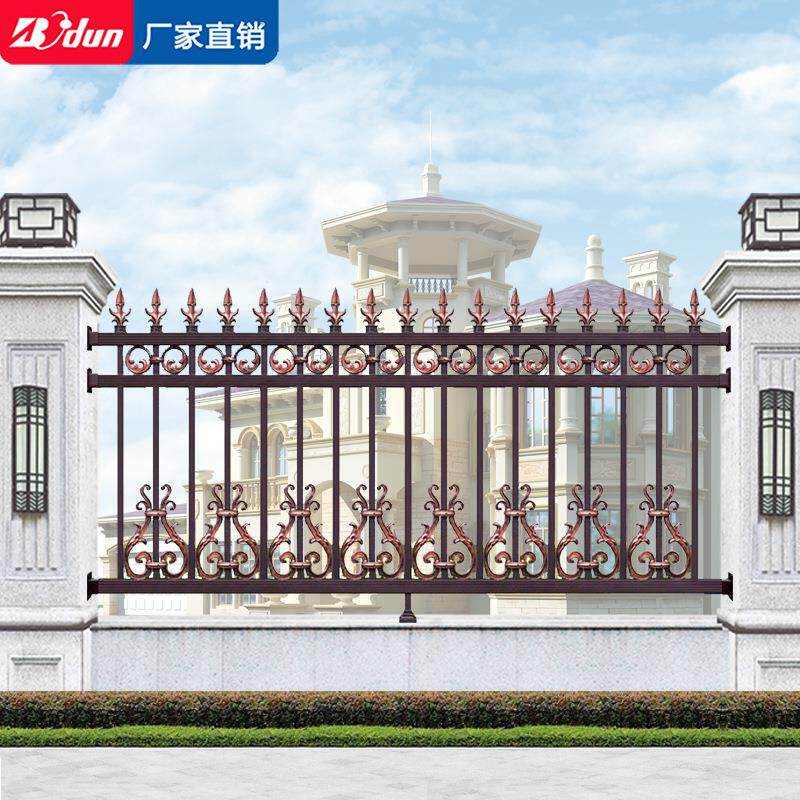 博盾铝艺锌钢护栏铁艺别墅围墙栅栏庭院围栏户外铝合金阳台栏杆