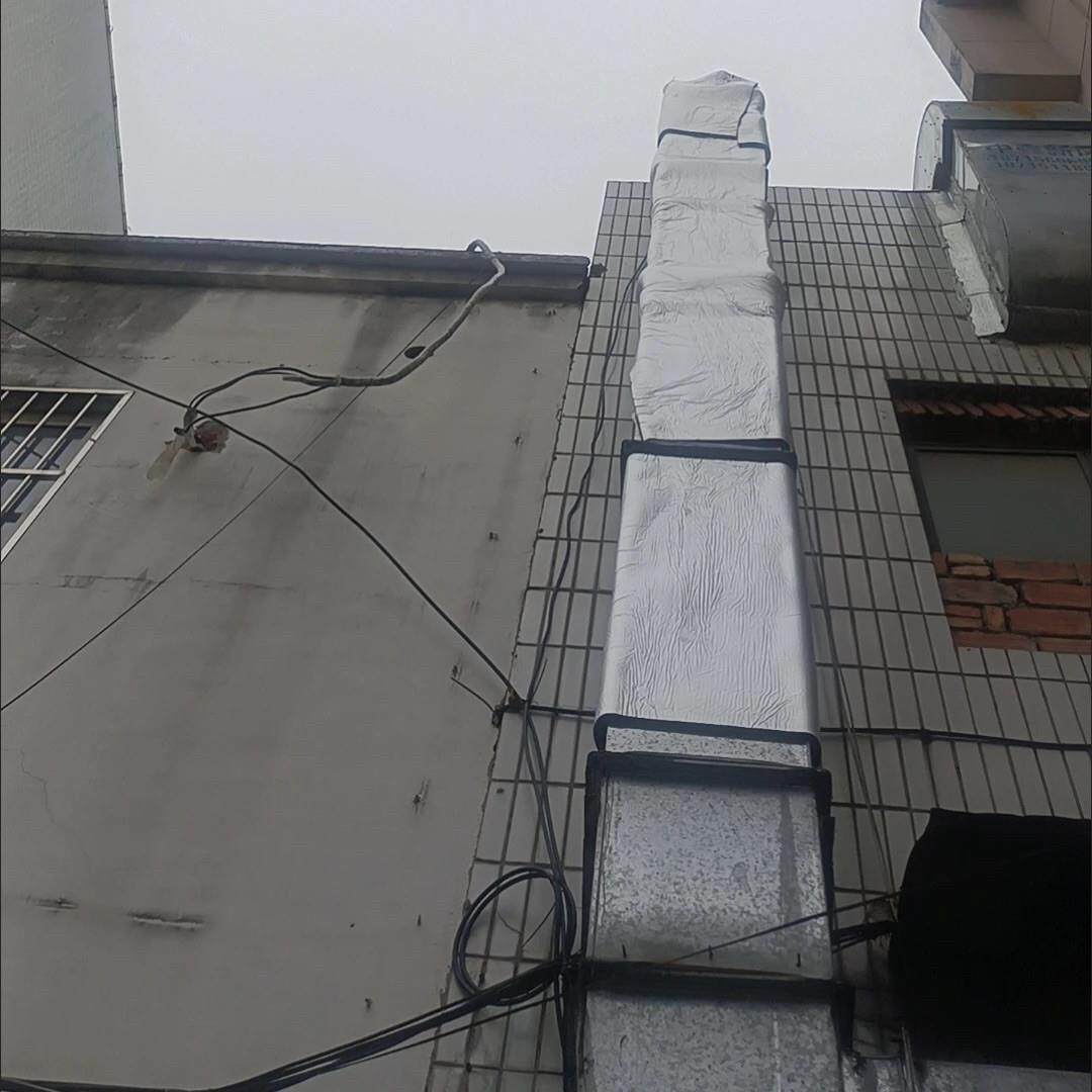 厨房油烟机管道自粘隔音棉消音隔音板厨卫包管道专用降噪隔音棉