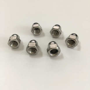 DIN1587六角盖型螺母 六角螺帽 304不锈钢盖形半圆螺丝盖帽盖母