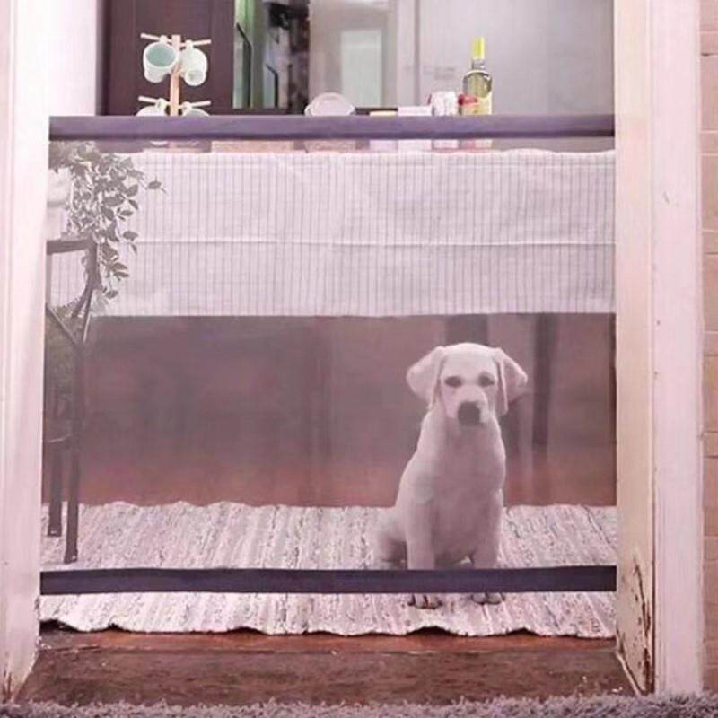 家用狗狗隔离门便携折叠式宠物障碍隔离栏小型犬猫咪防护围栏