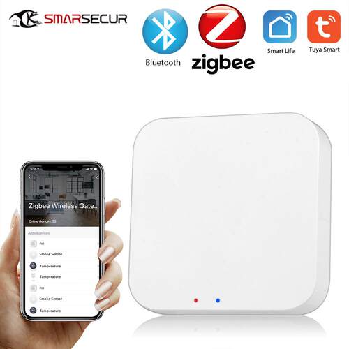 涂鸦智能无线多模网关zigbee蓝牙mash三合一wifi多模无线智能网关