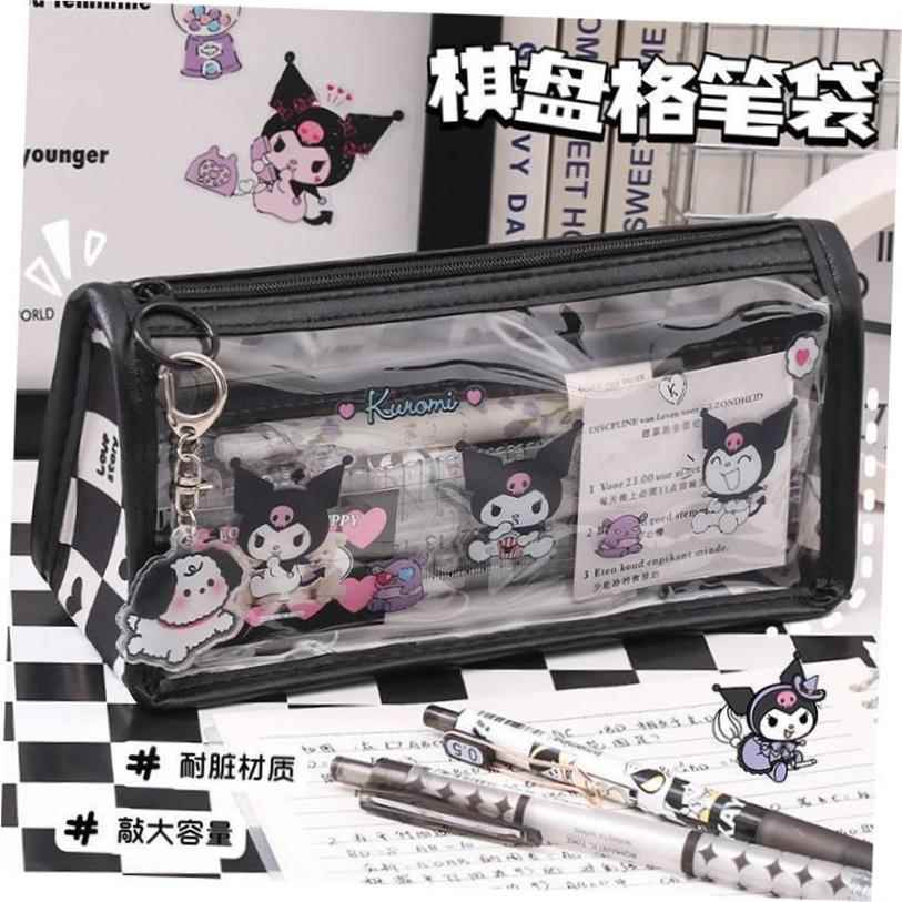 Pencil case with large capacity for feale priary school st