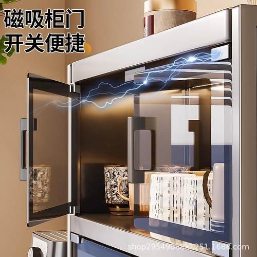 防尘厨罐房多功料能调置BWF56254物架调料大容量收纳盒台面盐油酱