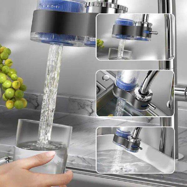 1pc Tap Water Purifier Filter Washable Replacement Kitchen