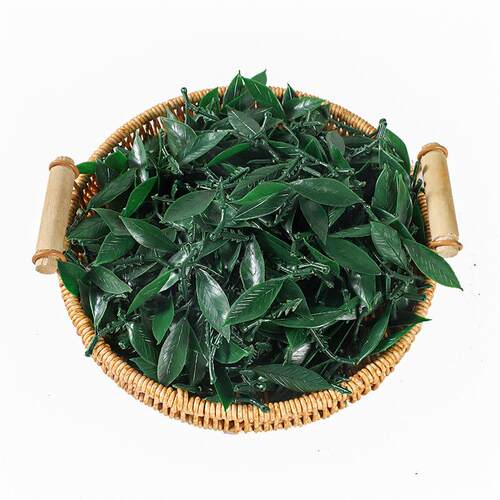 仿真桔子新款塑料假水果带叶带孔多功能可挂桔子果把泡沫水果配件