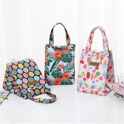 Lunch Box Tote Cooler Lunch Box Insulation Portable Tote Bag