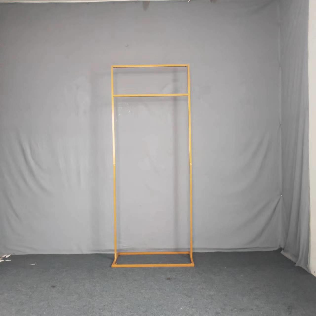 架新款庆道架具指示婚牌子背景婚礼花架迎1212宾区铁艺方形拱门展