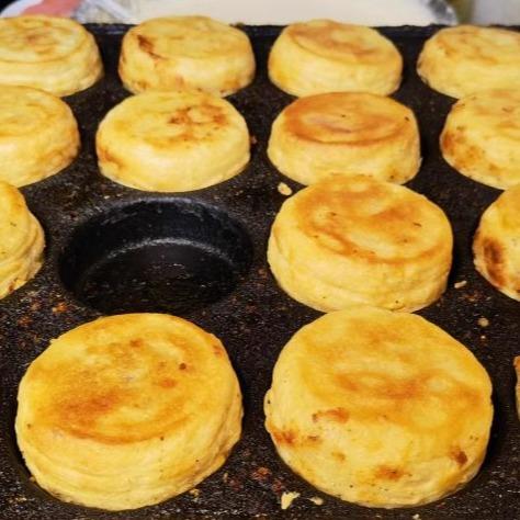 李记老北京烧饼手工现做 肉蛋堡 鸡蛋猪肉汉堡早餐糕点老字号